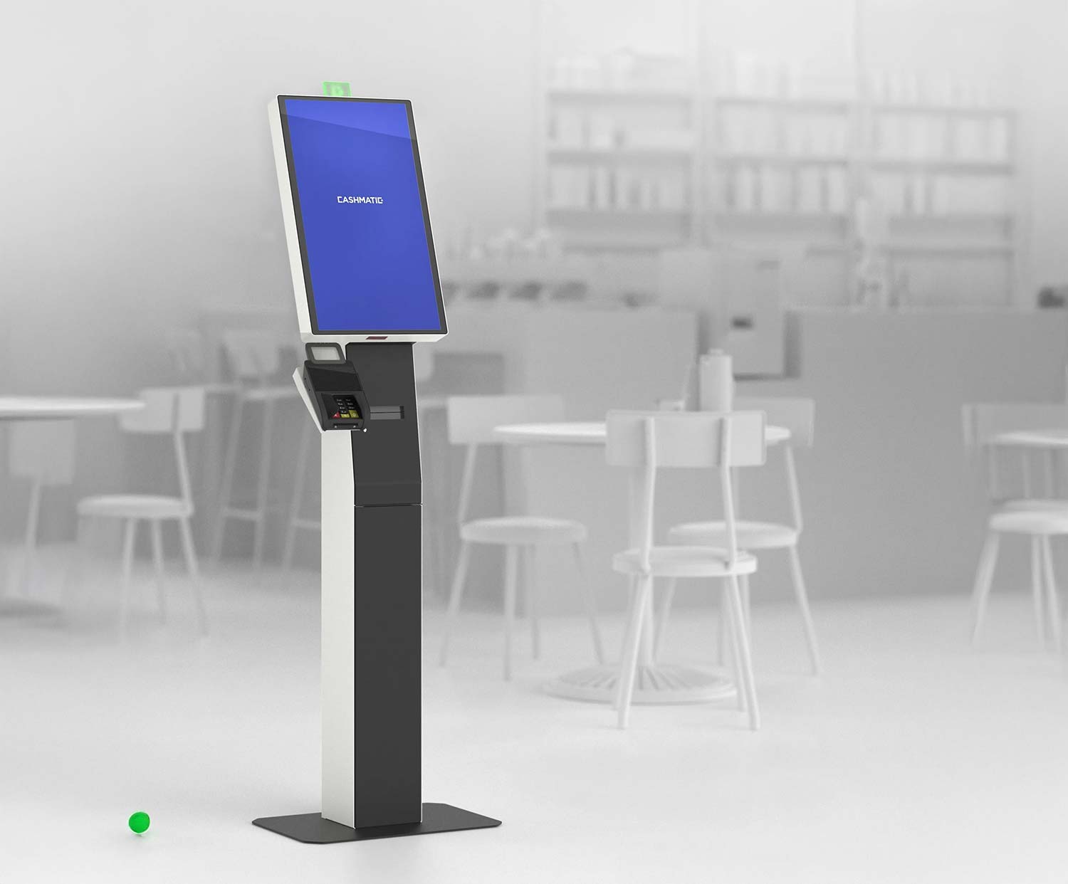 Kiosk visual pay 22